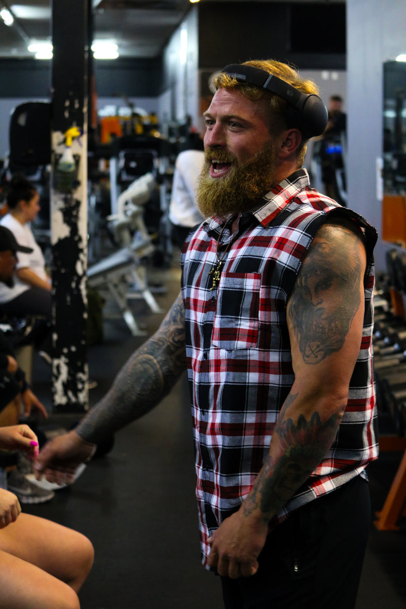 Sleeveless Flannel